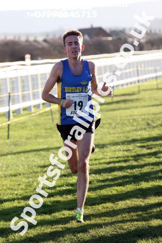 Senior mens North Eastern Cross Country, Redcar. Photo:  David T. Hewitson/Sports for All Pics